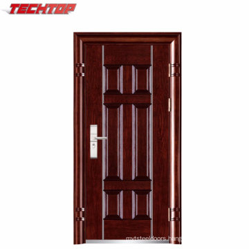 TPS-065 Embossed Design High Quality Security Asian Exterior Doors